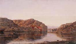 Amaldus Clarin Nielsen Morgen ved Ny-Hellesund oil painting picture